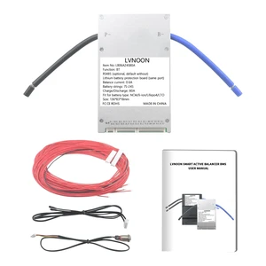 LB06A Smart Active Balancer BMS Lithium Battery Protection Board for Li-ion NCM LFP LiFePo4 Battery Management System 7S 10S 12S 16S 20S 21S 24S 80A 48V 60V 72V with APP Control (7-24S, 80A) LB06A Smart Active Balancer BMS Lithium Battery Protection Board for Li-ion NCM LFP LiFePo4 Battery Management System 7S 10S 12S 16S 20S 21S 24S 80A 48V 60V 72V with APP Control (7-24S, 80A)