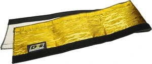 Heat Shroud Gold 2 2-1/2" I.D. x 36" High-Temperature Line Sleeving Reflects Radiant Heat up to 800°F Hook & Loop Closure Heat Shroud Gold 2 2-1/2" I.D. x 36" High-Temperature Line Sleeving Reflects Radiant Heat up to 800°F Hook & Loop Closure