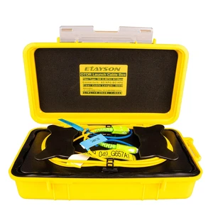 OTDR Launch Cable Box G657A1 Single Mode 9/125 with Low Loss SCAPC-SCAPC Connectors Dead Zone Eliminator Cable Box (500M) OTDR Launch Cable Box G657A1 Single Mode 9/125 with Low Loss SCAPC-SCAPC Connectors Dead Zone Eliminator Cable Box (500M)