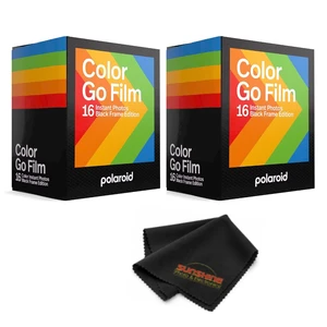 Go Color Film Two Double Packs (32 Photos) - Black Frame ISO 640, Compatible with Go Film Cameras Only Go Color Film Two Double Packs (32 Photos) - Black Frame ISO 640, Compatible with Go Film Cameras Only