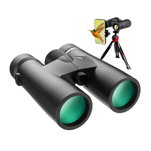 10x42 HD Binoculars for Adults High Powered with Phone Adapter Tripod and Tripod Adapter, IPX7 Waterproof Binoculars with Clear Low Light Vision for Bird Watching Cruise Ship Travel 10x42 HD Binoculars for Adults High Powered with Phone Adapter Tripod and Tripod Adapter, IPX7 Waterproof Binoculars with Clear Low Light Vision for Bird Watching Cruise Ship Travel