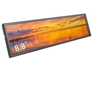 8.8 inch Monitor PC Case Temperature Display mini Ultra Wide Secondary Screen Long Stretched Bar Display AIDA64 PC Sensor Panel 1920x480 Small Temp Monitor for RPi CPU Monitoring 8.8 inch Monitor PC Case Temperature Display mini Ultra Wide Secondary Screen Long Stretched Bar Display AIDA64 PC Sensor Panel 1920x480 Small Temp Monitor for RPi CPU Monitoring