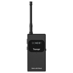 T6 Transmitter for Swimming Headphone, Underwater Music Streamer for Spotify & Audible, Bluetooth to FM Transmitter for Swim Headphones, Swim Coach Communicator, Waterproof Pool Audio System T6 Transmitter for Swimming Headphone, Underwater Music Streamer for Spotify & Audible, Bluetooth to FM Transmitter for Swim Headphones, Swim Coach Communicator, Waterproof Pool Audio System