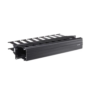 Horizontal Cable Management, 492RU-HFR, Black Horizontal Cable Management, 492RU-HFR, Black