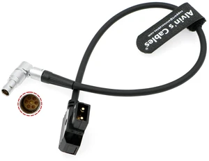 Alvins Cables Power Cable for Tilta Nucleus-M Motor Rotatable Right Angle 7 Pin Male to D-tap Power Cable 35CM 13.8inches Alvins Cables Power Cable for Tilta Nucleus-M Motor Rotatable Right Angle 7 Pin Male to D-tap Power Cable 35CM 13.8inches