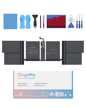 Replacement Battery for MacBook Pro A2442, 14-Inch, 2021 Replaces battery: A2519, 11.46 V 6100 mAh 69.9 Wh, tool kit, up to 1000 cycles, guide, 3 screwdrivers Replacement Battery for MacBook Pro A2442, 14-Inch, 2021 Replaces battery: A2519, 11.46 V 6100 mAh 69.9 Wh, tool kit, up to 1000 cycles, guide, 3 screwdrivers