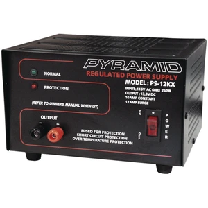 Bench Power Supply AC-to-DC Power Converter 10 Amp Power Supply (PS12KX) Bench Power Supply AC-to-DC Power Converter 10 Amp Power Supply (PS12KX)