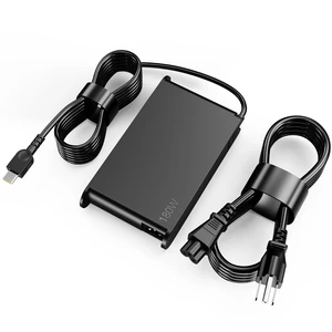 180W 36V 5A USB-C GaN Slim AC Charger Compatible with Lenovo Laptops Fits for ThinkPad P16 G3 21RQ 21RR, ThinkPad T16g T16g G3 21V5 21V6, ADL180YGSLC3A, SA10R17032, 5A11K67872 180W 36V 5A USB-C GaN Slim AC Charger Compatible with Lenovo Laptops Fits for ThinkPad P16 G3 21RQ 21RR, ThinkPad T16g T16g G3 21V5 21V6, ADL180YGSLC3A, SA10R17032, 5A11K67872