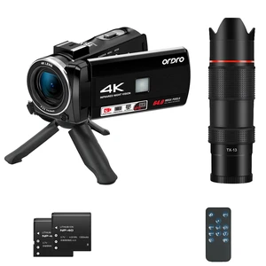 4K Video Camera Camcorder with 12X Telephoto Zoom Lens 3'' 270° Screen Digital Camcorder for Vlogging YouTube, IR Night Vision w/Remote 4K Video Camera Camcorder with 12X Telephoto Zoom Lens 3'' 270° Screen Digital Camcorder for Vlogging YouTube, IR Night Vision w/Remote