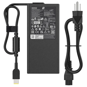 300W Slim Tip Laptop Charger Compatible with Lenovo Legion 5 Pro 7i Pro 5 7 9, ThinkPad P16 P15 P17 Gen 1 2 6 7 8 9, Replacement Power Supply ADL300SDC3A 300W Slim Tip Laptop Charger Compatible with Lenovo Legion 5 Pro 7i Pro 5 7 9, ThinkPad P16 P15 P17 Gen 1 2 6 7 8 9, Replacement Power Supply ADL300SDC3A