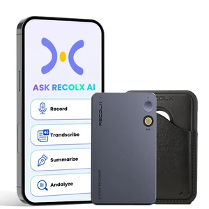 AI Meeting Voice Recorder, AI Taking Device and Meeting Recorder 64GB Audio Recorder with AI Noise Cancellation,154 Languages, Audio Recording Device for Interviews, Class Notes and Work AI Meeting Voice Recorder, AI Taking Device and Meeting Recorder 64GB Audio Recorder with AI Noise Cancellation,154 Languages, Audio Recording Device for Interviews, Class Notes and Work