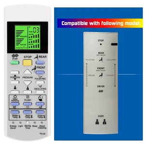 Replacement Remote Control for TOTO Washlet Toilets and Bidets C200 SW2044 TCF6531U SW2043 TCF6530U MS920CEMFG THU9958 G500 A200 SW2024 TCF6501U MS970CEMFG SN970M V1 TCF403RG TCF403RSW Replacement Remote Control for TOTO Washlet Toilets and Bidets C200 SW2044 TCF6531U SW2043 TCF6530U MS920CEMFG THU9958 G500 A200 SW2024 TCF6501U MS970CEMFG SN970M V1 TCF403RG TCF403RSW