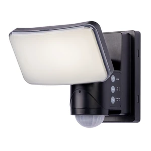 Dynamic Tracking Battery Powered Motion Security Light, 1500 Lumens LED, 240° Sensor, Black, 50 ft Range Dynamic Tracking Battery Powered Motion Security Light, 1500 Lumens LED, 240° Sensor, Black, 50 ft Range