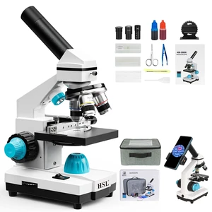 40X-2000X Monocular Compound Microscope Kit for Students Adults,Dual LED Powerful Biological Microscopes Set for Laboratory School Education Science Beginner 1000x 2000x 40X-2000X Monocular Compound Microscope Kit for Students Adults,Dual LED Powerful Biological Microscopes Set for Laboratory School Education Science Beginner 1000x 2000x