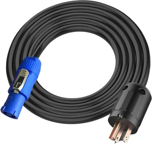 11AWG PowerCON Cable,NEMA 5-15p to PowerCON Connector,PowerCON Power Cable 20A 3 Pin PowerCon Input Male Connector Extension Power Wire for Outdoor Stage Light LED Screen-25FT 11AWG PowerCON Cable,NEMA 5-15p to PowerCON Connector,PowerCON Power Cable 20A 3 Pin PowerCon Input Male Connector Extension Power Wire for Outdoor Stage Light LED Screen-25FT