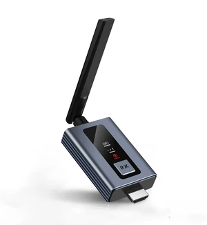 Lielyhod Upgraded Wireless HDMI Receivers with LED Screen, 165FT/50M Plug & Play 1080P HD Output 5.8GHz Extender for TV Box/Laptop/Projector/Camera to Multiple Screens Lielyhod Upgraded Wireless HDMI Receivers with LED Screen, 165FT/50M Plug & Play 1080P HD Output 5.8GHz Extender for TV Box/Laptop/Projector/Camera to Multiple Screens