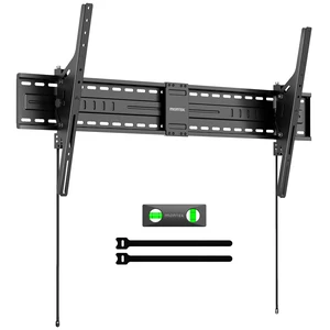 Heavy Duty Tilting TV Wall Mount Bracket for 60-120" TVs, Max 330lbs Adjustable Low Profile Mount for Flat Curved Screen, Max VESA 1200x600, 4X Load Tested, Fits 16"/18"/24" Wood Studs Heavy Duty Tilting TV Wall Mount Bracket for 60-120" TVs, Max 330lbs Adjustable Low Profile Mount for Flat Curved Screen, Max VESA 1200x600, 4X Load Tested, Fits 16"/18"/24" Wood Studs