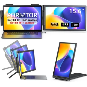 Laptop Screen Extender Portable Laptop Monitor Extender, 15.6" 1080P IPS Mini HDMI/Type-C Screen Extender Fits 14"-15.6" Laptops, Plug & Play for Windows/Mac/Android/Switch/PS5, for Office/Home Laptop Screen Extender Portable Laptop Monitor Extender, 15.6" 1080P IPS Mini HDMI/Type-C Screen Extender Fits 14"-15.6" Laptops, Plug & Play for Windows/Mac/Android/Switch/PS5, for Office/Home