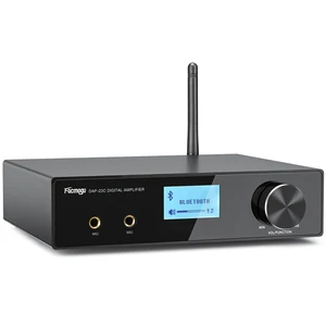 DAP-23C 2.1CH 200W Karaoke Wireless Bluetooth Amplifier Receiver w/Subwoofer Output, HDMI ARC/Optical/MIC In, RMS 60Wx2 Home Theater Audio Stereo Digital Amp Treble/Bass/Echo/USB/RCA DAP-23C 2.1CH 200W Karaoke Wireless Bluetooth Amplifier Receiver w/Subwoofer Output, HDMI ARC/Optical/MIC In, RMS 60Wx2 Home Theater Audio Stereo Digital Amp Treble/Bass/Echo/USB/RCA