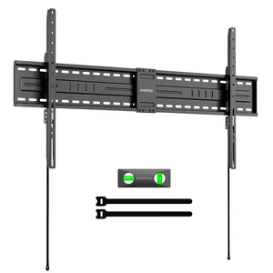 Heavy Duty Fixed TV Wall Mount Bracket for 60-120" TVs, Max 330lbs Slim 1.5" Low Profile TV Mount Bracket, VESA 1200x600mm, 4X Load Tested, Fits 16"/18"/24" Wood Studs Heavy Duty Fixed TV Wall Mount Bracket for 60-120" TVs, Max 330lbs Slim 1.5" Low Profile TV Mount Bracket, VESA 1200x600mm, 4X Load Tested, Fits 16"/18"/24" Wood Studs