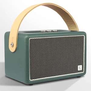 Vintage Green Bluetooth Speaker, Vintage Home Decor Retro Knobs, Bluetooth 5.1, 20H Battery Life, Portable, Powerful Sound, with Subwoofer, APP Control Vintage Green Bluetooth Speaker, Vintage Home Decor Retro Knobs, Bluetooth 5.1, 20H Battery Life, Portable, Powerful Sound, with Subwoofer, APP Control