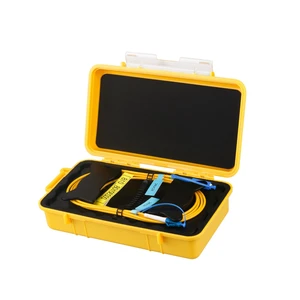 1000m SC/UPC-LC/UPC OTDR Launch Cable Box SM 9/125, dead zone eliminator for OTDR testing, 0.5dB/km loss, rugged waterproof case, SC/UPC to LC/UPC 1000m SC/UPC-LC/UPC OTDR Launch Cable Box SM 9/125, dead zone eliminator for OTDR testing, 0.5dB/km loss, rugged waterproof case, SC/UPC to LC/UPC