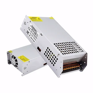 110V AC to 12V DC Converter 83A 1000W Power Supply 120V to 12V Converter AC to DC Converter 12V 83A 1000W Switch Power Supply for CCTV Camera System, 3D Printer, LED Strip, PCP Air Pump 110V AC to 12V DC Converter 83A 1000W Power Supply 120V to 12V Converter AC to DC Converter 12V 83A 1000W Switch Power Supply for CCTV Camera System, 3D Printer, LED Strip, PCP Air Pump