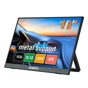 16" Portable Monitor for Laptop Computer Gaming Display Metal Enclosure Mobile Display 16" Portable Monitor for Laptop Computer Gaming Display Metal Enclosure Mobile Display