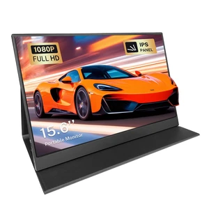 15.6 Inch Portable Monitor 1080P FHD IPS HDR Laptop Screen, 1.5lb Ultra Thin Travel Display, Dual USB-C & Mini HDMI, Magnetic PU Foldable Stand Case, Plug and Play for MacBook iPhone with two Speaker 15.6 Inch Portable Monitor 1080P FHD IPS HDR Laptop Screen, 1.5lb Ultra Thin Travel Display, Dual USB-C & Mini HDMI, Magnetic PU Foldable Stand Case, Plug and Play for MacBook iPhone with two Speaker