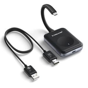USB-C Video (DP Alt Mode) Wireless HDMI Transmitter and Receiver 1080P 60Hz, 5GHz WiFi Extender Up to 164ft, Plug and Play, for Laptop PC Phone to TV Monitor Projector, 1TX+1RX USB-C Video (DP Alt Mode) Wireless HDMI Transmitter and Receiver 1080P 60Hz, 5GHz WiFi Extender Up to 164ft, Plug and Play, for Laptop PC Phone to TV Monitor Projector, 1TX+1RX