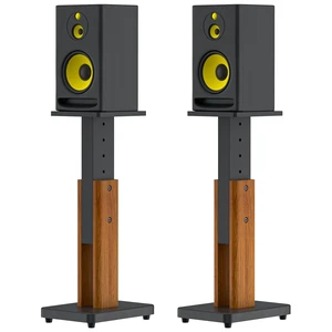 18"-28" Height Adjustable Studio Monitor Stands Pair for Yamaha/Presonus/KRK/JBL/ADAM Audio/Mackie/Edifier Studio Monitors Speaker Stand- Heavy Duty Wood Studio Monitor Floor Stands for Surround Sound 18"-28" Height Adjustable Studio Monitor Stands Pair for Yamaha/Presonus/KRK/JBL/ADAM Audio/Mackie/Edifier Studio Monitors Speaker Stand- Heavy Duty Wood Studio Monitor Floor Stands for Surround Sound