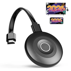 2026 Upgraded 4K Wireless Display Adapter, Plug & Play, HDMI Dongle 5G+2.4G Wireless Screen Mirroring Cast from Smartphone Tablet Laptop PC to HDTV/Monitor/Projector, Support AirPlay DLNA Miracast 2026 Upgraded 4K Wireless Display Adapter, Plug & Play, HDMI Dongle 5G+2.4G Wireless Screen Mirroring Cast from Smartphone Tablet Laptop PC to HDTV/Monitor/Projector, Support AirPlay DLNA Miracast