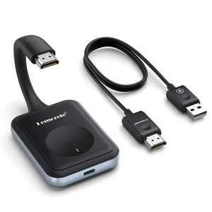Wireless HDMI Transmitter and Receiver Portable HDMI Extender Kit, Plug&Play 2.4/5G 164ft Range 1080P HD, Up to 8 Transmitter for Streaming Video&Audio to HD TV/Monitor from Laptop/TV-Boxs Wireless HDMI Transmitter and Receiver Portable HDMI Extender Kit, Plug&Play 2.4/5G 164ft Range 1080P HD, Up to 8 Transmitter for Streaming Video&Audio to HD TV/Monitor from Laptop/TV-Boxs