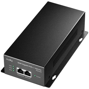90W Gigabit PoE++ Injector, 802.3bt/at/af, 4-Pair, Metal, POE350 90W active injector, GbE In/Out, 100m, grounding point, 4kV surge, wall-mount kitprofessio, professional grade 90W Gigabit PoE++ Injector, 802.3bt/at/af, 4-Pair, Metal, POE350 90W active injector, GbE In/Out, 100m, grounding point, 4kV surge, wall-mount kitprofessio, professional grade