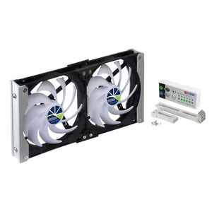 12V DC IP55 Waterproof Double Rack Mount Ventilation Cooling Fan with Timer and Speed Controller- TTC-SC20 (90mm) 12V DC IP55 Waterproof Double Rack Mount Ventilation Cooling Fan with Timer and Speed Controller- TTC-SC20 (90mm)
