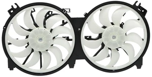 Radiator and Condenser Cooling Fan 621660 214813TB0B 21481JA100 Replacement for 2007-2018 Altima Sedan, 2016-2021 Maxima Radiator and Condenser Cooling Fan 621660 214813TB0B 21481JA100 Replacement for 2007-2018 Altima Sedan, 2016-2021 Maxima