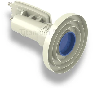 C-Band LNBF C240 5g Blue Interference Filter 4000-4200MHz Band Pass, 2 Outputs C-Band LNBF C240 5g Blue Interference Filter 4000-4200MHz Band Pass, 2 Outputs