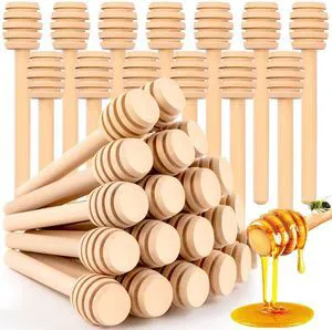25Pcs Honey Wooden Dipper Mini Honeycomb Sticks 3 Inch | Honey Stirrer Stick for Jar Dispense Drizzle and Wedding Party Present 25Pcs Honey Wooden Dipper Mini Honeycomb Sticks 3 Inch | Honey Stirrer Stick for Jar Dispense Drizzle and Wedding Party Present