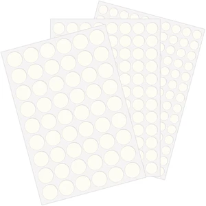 290PCS Adhesive Screw Hole Cover Stickers, 3 Size - 12 mm/15 mm/21 mm White Self-Adhesive Screw Hole Stickers for Wood Cabinets, Drawer, Wardrobe, Table - Easy Installation & Good Adhesive Strength 290PCS Adhesive Screw Hole Cover Stickers, 3 Size - 12 mm/15 mm/21 mm White Self-Adhesive Screw Hole Stickers for Wood Cabinets, Drawer, Wardrobe, Table - Easy Installation & Good Adhesive Strength