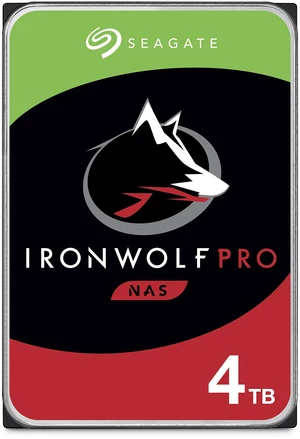 Seagate IronWolf Pro 4TB NAS Internal Hard Drive HDD 3.5 Inch SATA 6Gb/s 7200 RPM 128MB Cache for RAID Network Attached Storage, Data Recovery Service Frustration Free Packaging (ST4000NEZ01) Seagate IronWolf Pro 4TB NAS Internal Hard Drive HDD 3.5 Inch SATA 6Gb/s 7200 RPM 128MB Cache for RAID Network Attached Storage, Data Recovery Service Frustration Free Packaging (ST4000NEZ01)