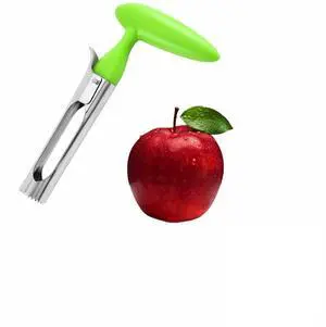 Premium Stainless Steel Apple Corer, Green | Easy Use & Dishwasher Safe, Multi-Fruit Core Remover, Ergonomic Handle for Apples, Pears, Tomatoes & Cupcakes Premium Stainless Steel Apple Corer, Green | Easy Use & Dishwasher Safe, Multi-Fruit Core Remover, Ergonomic Handle for Apples, Pears, Tomatoes & Cupcakes