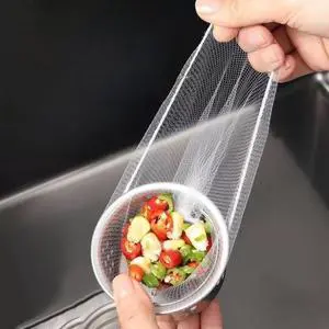 300PCS Disposable Drain Covers, Mesh Sink Strainer Bags for Kitchen | Ultra-Fine Mesh Catches Sourdough, Food Scraps, Coffee Grounds; Stretch Elastic fits Standard Sinks; Anti-Clog Drain Strainer 300PCS Disposable Drain Covers, Mesh Sink Strainer Bags for Kitchen | Ultra-Fine Mesh Catches Sourdough, Food Scraps, Coffee Grounds; Stretch Elastic fits Standard Sinks; Anti-Clog Drain Strainer