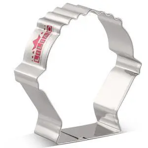 Flower Basket Cookie Cutter, 2.9" Wide x 3" Tall x 1" Deep | Decent Size, Simple Classic Shape, Premium Stainless Steel, Durable for Repeated Use, Dishwasher Safe, For Dough & Fondant Flower Basket Cookie Cutter, 2.9" Wide x 3" Tall x 1" Deep | Decent Size, Simple Classic Shape, Premium Stainless Steel, Durable for Repeated Use, Dishwasher Safe, For Dough & Fondant