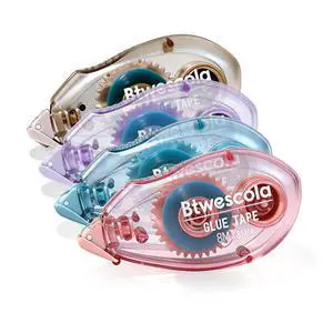 Btwescola Double Sided Tape Roller - 4 Pack Scrapbook Glue Tape Runner Roller for Scrapbooking,Wrapping, Kids Paper,Crafts Gift Wrap for Schools, Offices(0.31 inch x 26 feet) Btwescola Double Sided Tape Roller - 4 Pack Scrapbook Glue Tape Runner Roller for Scrapbooking,Wrapping, Kids Paper,Crafts Gift Wrap for Schools, Offices(0.31 inch x 26 feet)