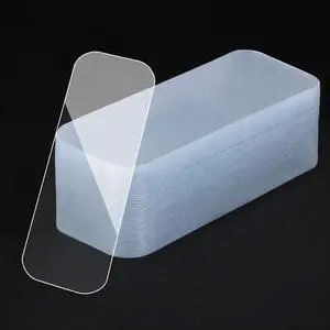 Ourart Heavy Duty Double Sided Tape, Clear, 20Pcs, 1.96 x 5.12Inch | Strong Sticky ,Tack Mounting Tape, Large size Ourart Heavy Duty Double Sided Tape, Clear, 20Pcs, 1.96 x 5.12Inch | Strong Sticky ,Tack Mounting Tape, Large size