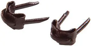 Wire 122652 Brown Insulated Staples, 25-Pack Wire 122652 Brown Insulated Staples, 25-Pack