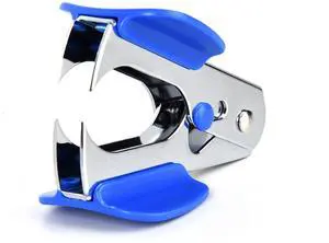 Eagle Staple Remover, Professional Staples Puller Removal Tool with Lock for School Office Home, Random Color (Blue) Eagle Staple Remover, Professional Staples Puller Removal Tool with Lock for School Office Home, Random Color (Blue)