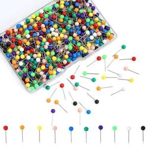 500Pcs Multi-Color Push Pins, Map Pins for Travel Map, 1/8 Inch Small Map Tacks with Plastic Beads Head, 10 Colors Map Pins for Cork Board, World Map Bulletin Board, Fabric Marking, Craft, Office 500Pcs Multi-Color Push Pins, Map Pins for Travel Map, 1/8 Inch Small Map Tacks with Plastic Beads Head, 10 Colors Map Pins for Cork Board, World Map Bulletin Board, Fabric Marking, Craft, Office
