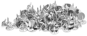 100PCS Flat Head Upholstery Tacks Thumb Tacks, Silver, 9.5mmx10mm | Upholstery Nails Tacks, Metal Push Pins, For Furniture, Sofa, Chair, Headboard 100PCS Flat Head Upholstery Tacks Thumb Tacks, Silver, 9.5mmx10mm | Upholstery Nails Tacks, Metal Push Pins, For Furniture, Sofa, Chair, Headboard