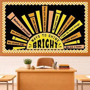 Sunshine Motivational Bulletin Board Set Classroom Affirmation Sun Growth Mindset Bulletin Board Decor Station Motivational Positive Wall Decor Health Posters for School Home Office Supplies Sunshine Motivational Bulletin Board Set Classroom Affirmation Sun Growth Mindset Bulletin Board Decor Station Motivational Positive Wall Decor Health Posters for School Home Office Supplies
